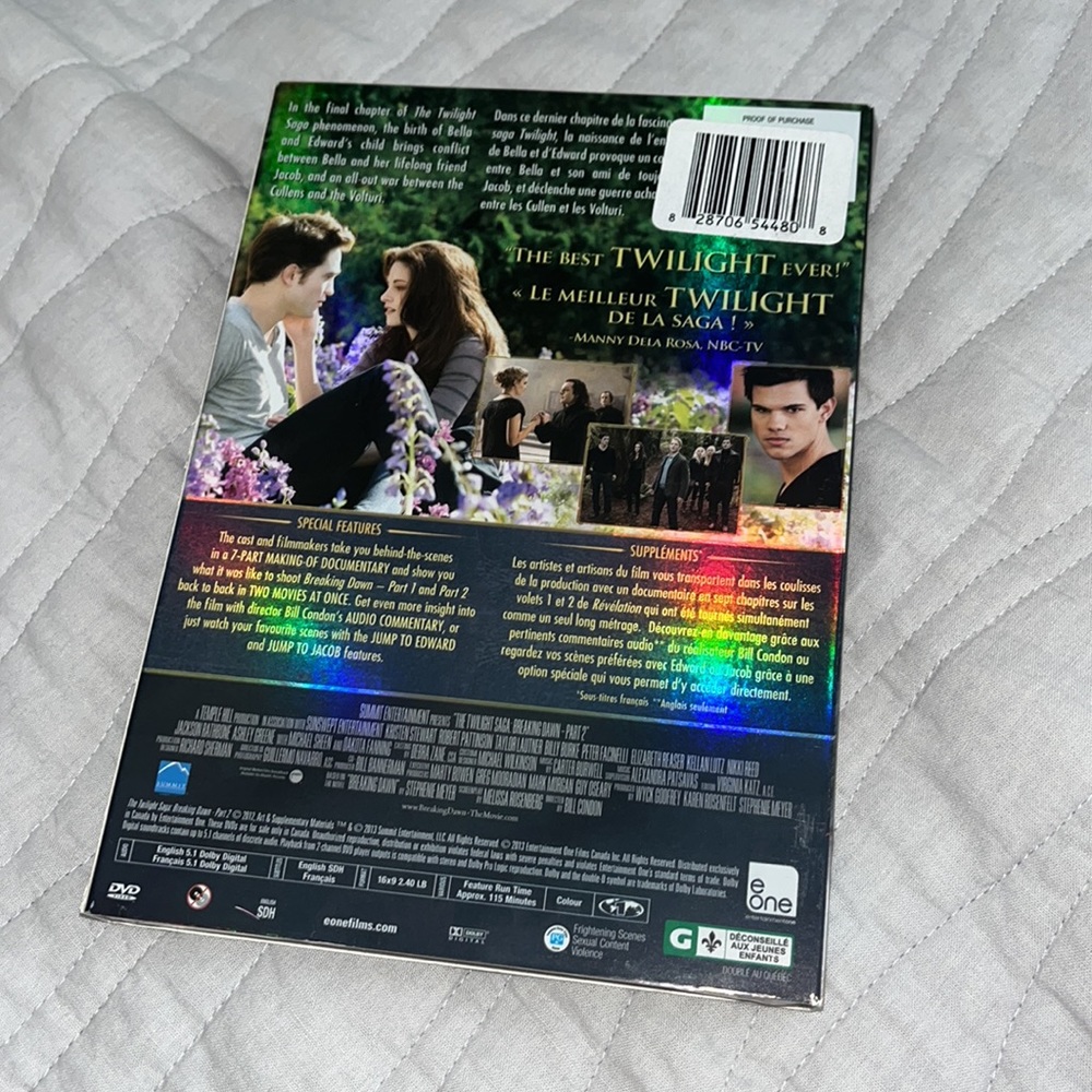 Twilight Breaking Dawn Part 2 - Picture 2 of 3